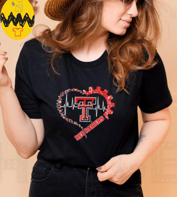 Texas Tech Red Raiders Engineering Heartbeats T shirts