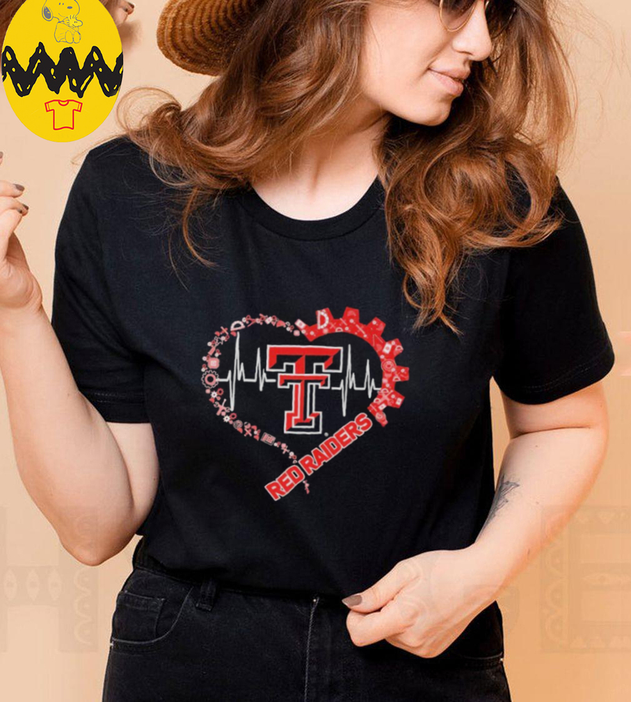 Texas Tech Red Raiders Engineering Heartbeats T shirts Texas Tech Red Raiders Engineering Heartbeats T shirts