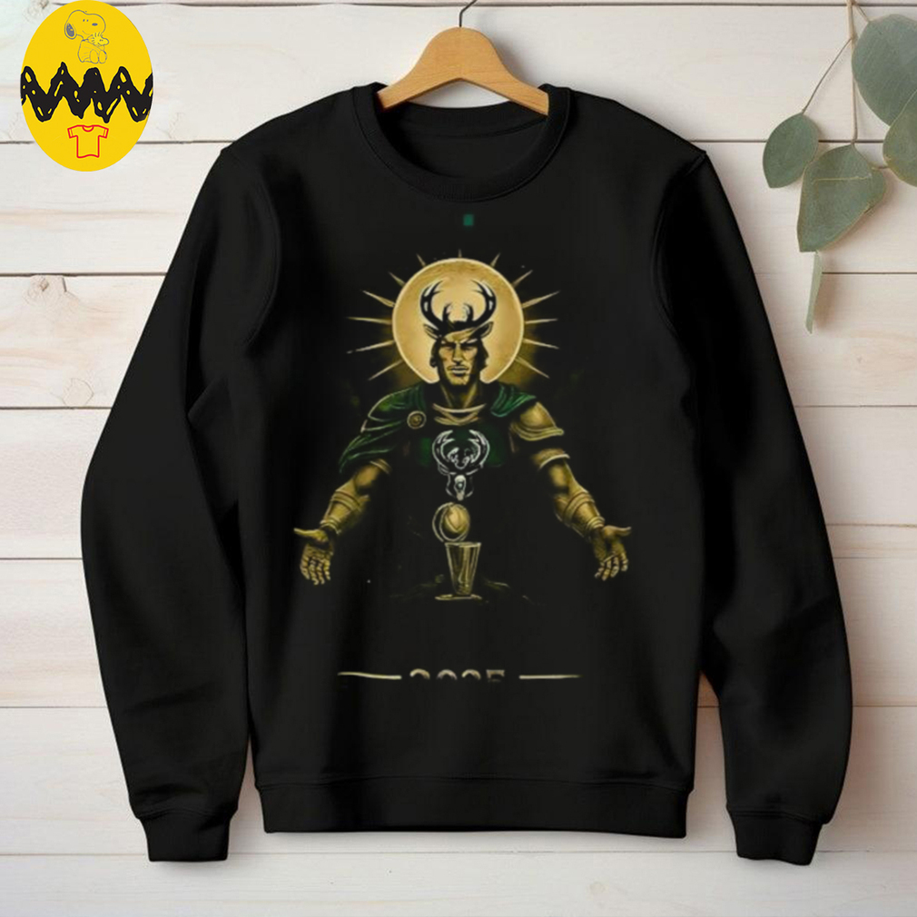 The Almighty Deer Milwaukee Bucks Rule Mythical Champion Adults Shirt The Almighty Deer Milwaukee Bucks Rule Mythical Champion Adults Shirt