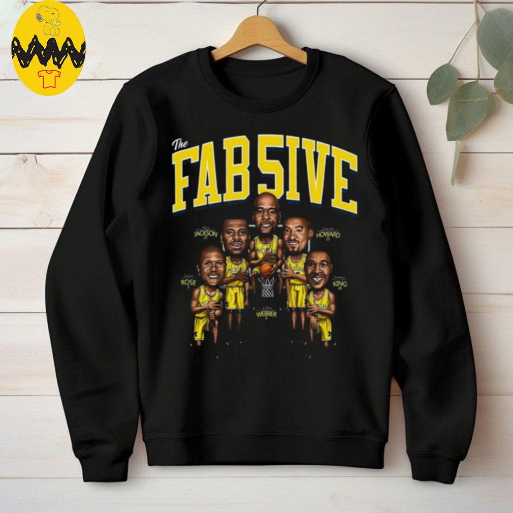 The Fab Five 5 Basketball Unisex T Shirt The Fab Five 5 Basketball Unisex T Shirt