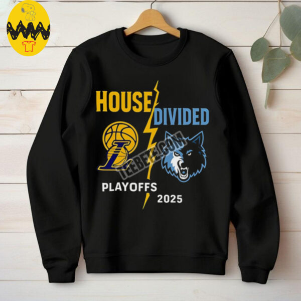 The LA Lakers vs Minnesota Timberwolves Playoffs 2025 Shirt
