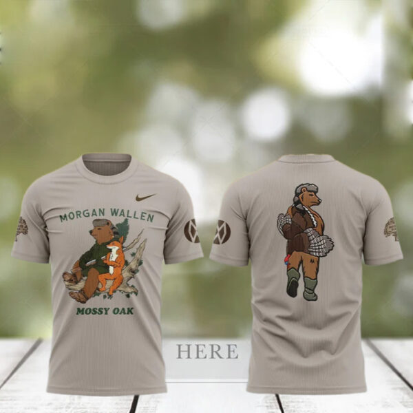 The Mossy Oak x Morgan Wallen Limited Edition T Shirt Best Gift For Golfer Dad