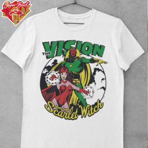 The Vision and The Scarlet Witch shirt