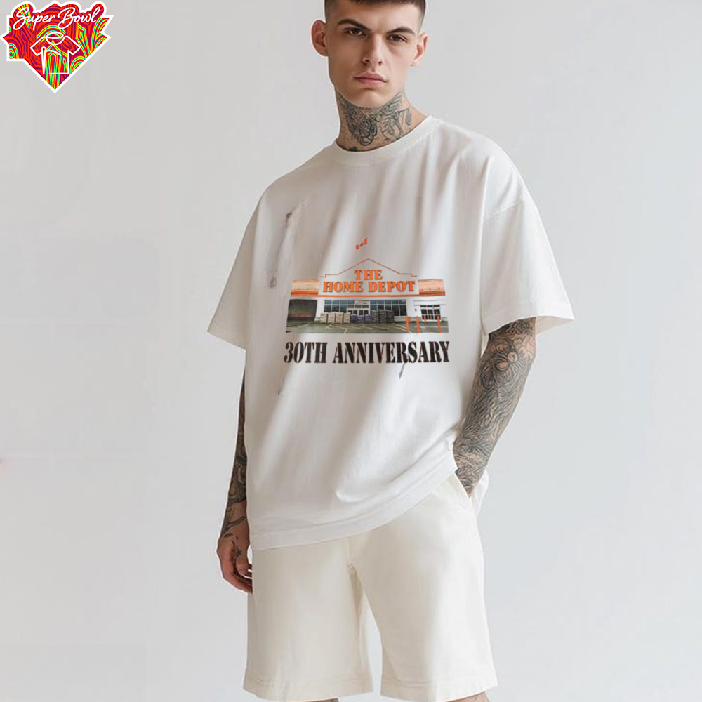 The home depot 30th anniversary Canada flag shirt The home depot 30th anniversary Canada flag shirt