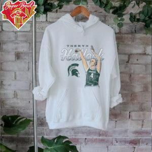 Theryn Hallock Michigan State Spartans Basketball T Shirt