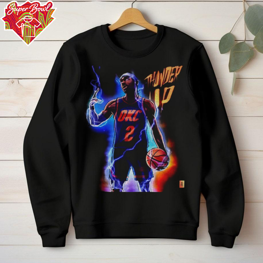 Thor x Shai Gilgeous Alexander Oklahoma City Thunder NBA basketball shirt Thor x Shai Gilgeous Alexander Oklahoma City Thunder NBA basketball shirt