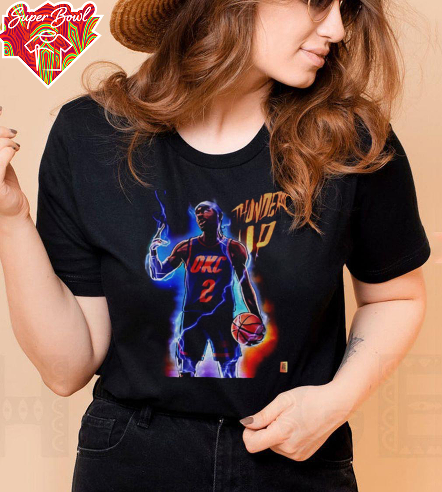 Thor x Shai Gilgeous Alexander Oklahoma City Thunder NBA basketball shirt Thor x Shai Gilgeous Alexander Oklahoma City Thunder NBA basketball shirt