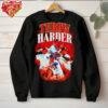 Throw Harder baseball graphic shirt