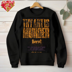 Thy Art Is Murder Herval Tour 2025 T Shirt
