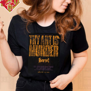 Thy Art Is Murder Herval Tour 2025 T Shirt