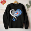 Baseball sister ice cream drip shirt
