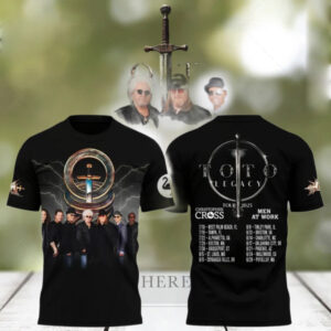 Toto Band North America Summer Tour 2025 T Shirt Unique Gifts For Music Lovers
