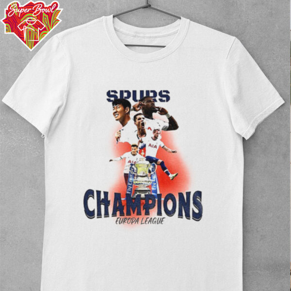 Tottenham Hotspur Spurs Europa League Winner 2025 Champions shirt