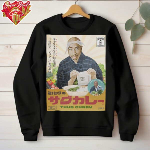 Tupac Shakur Thug Curry T Shirt