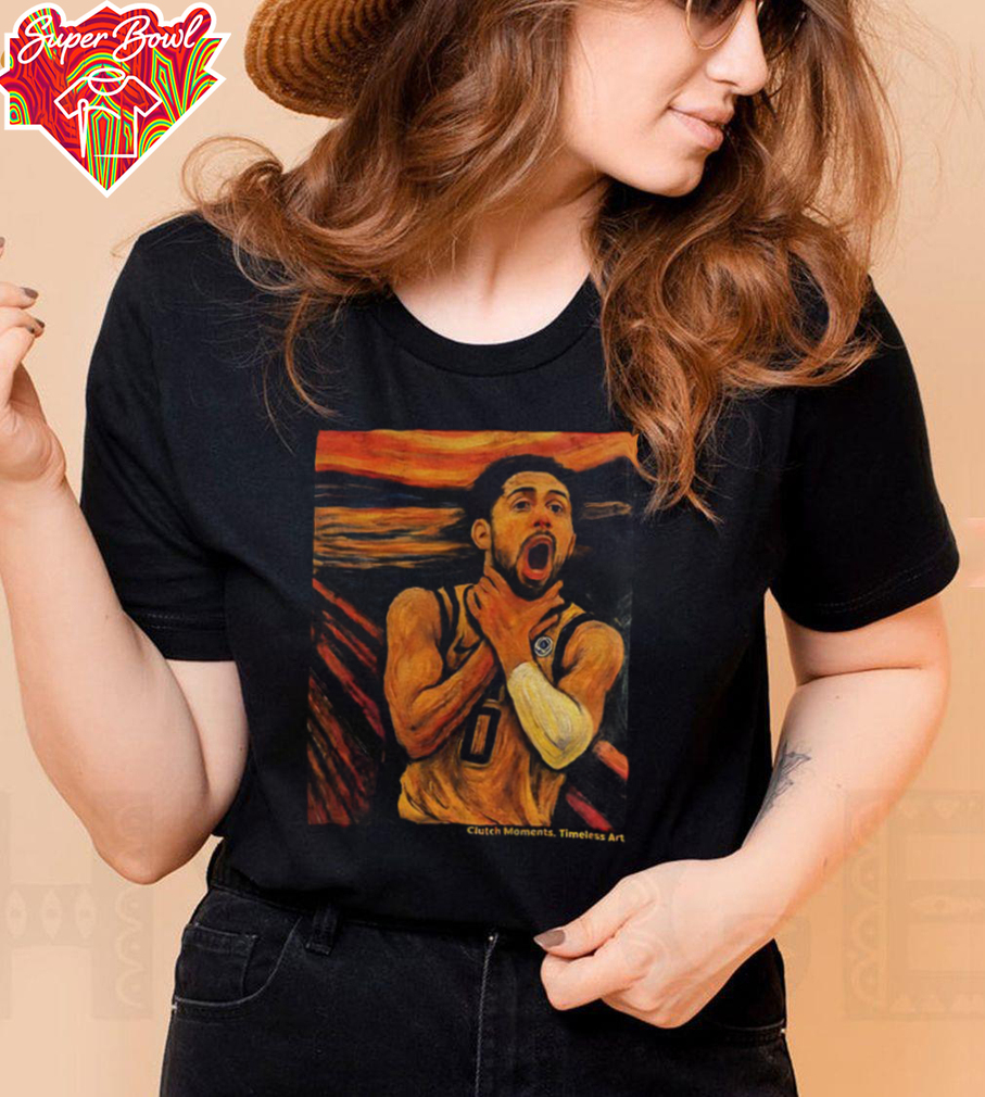 Tyrese Haliburton choke x The scream art Indiana Pacers NBA Basketball 2025 shirt Tyrese Haliburton choke x The scream art Indiana Pacers NBA Basketball 2025 shirt