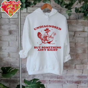 Undiagnosed But Something Ain't Right Raccoon Riding Chicken T Shirt