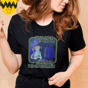 Violence Is Cool Thanks Video Games T Shirt