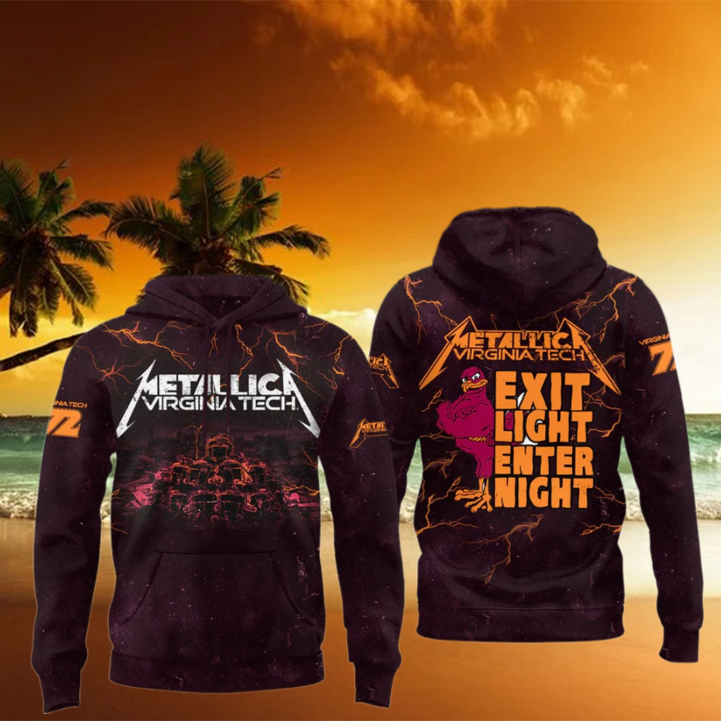 Virginia Tech Hokies Metallica Hoodie Unique Gifts For Football Lovers Virginia Tech Hokies Metallica Hoodie Unique Gifts For Football Lovers