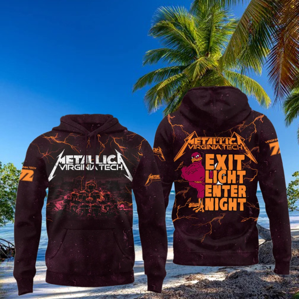 Virginia Tech Hokies Metallica Hoodie Unique Gifts For Football Lovers Virginia Tech Hokies Metallica Hoodie Unique Gifts For Football Lovers