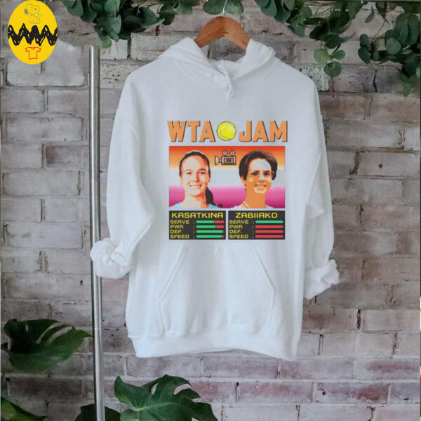 WTA Jam Kasatkina and Zabiiako shirt