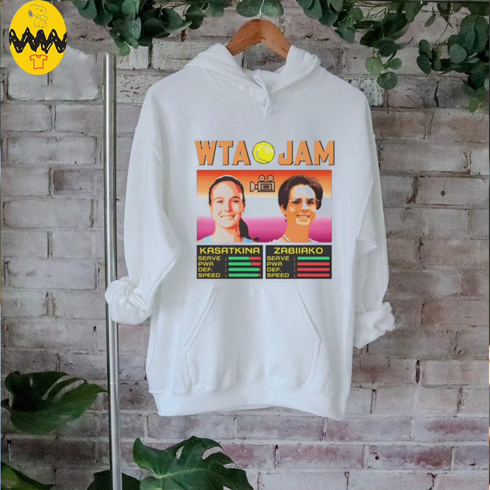 WTA Jam Kasatkina and Zabiiako shirt WTA Jam Kasatkina and Zabiiako shirt