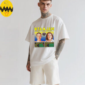 WTA Jam Kostyuk and Zaniewska shirt