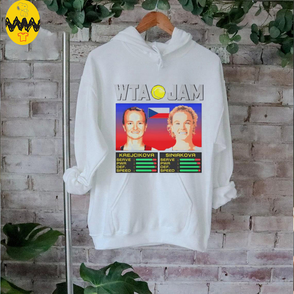 WTA Jam Krejcikova and Siniakova shirt WTA Jam Krejcikova and Siniakova shirt