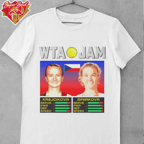 WTA Jam Krejcikova and Siniakova shirt