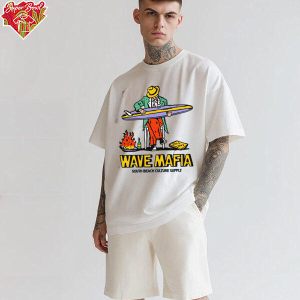 Wave Mafia South Beach Culture Supply T Shirt