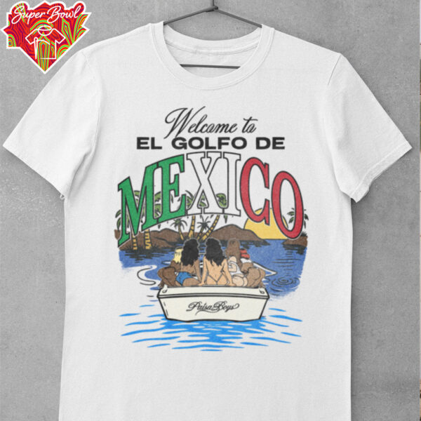 Welcome to El Golfo De Mexico Paisa Boys T Shirt