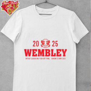 Wembley 2025 League One Play off Final Sunday 25 May 2025 shirt