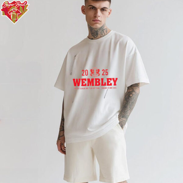Wembley 2025 League One Play off Final Sunday 25 May 2025 shirt