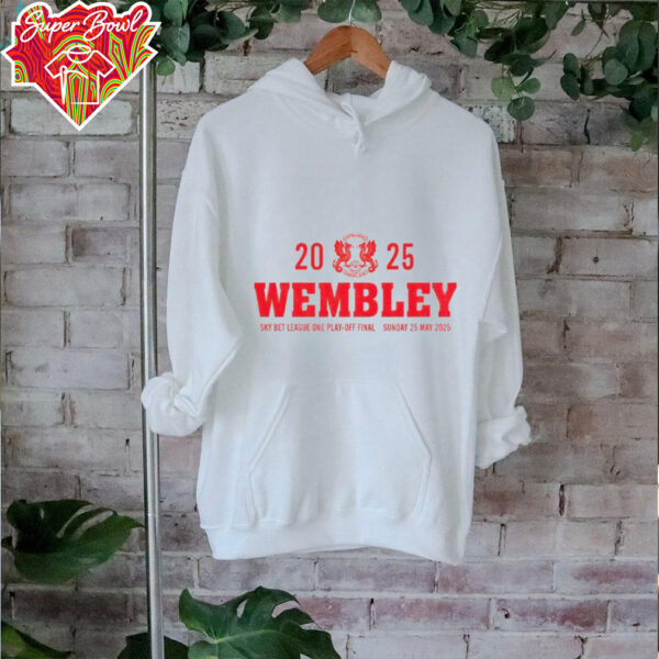 Wembley 2025 League One Play off Final Sunday 25 May 2025 shirt