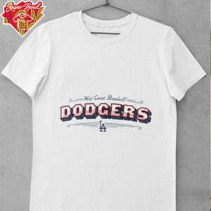 West Coast Baseball Los Angeles Dodgers shirt