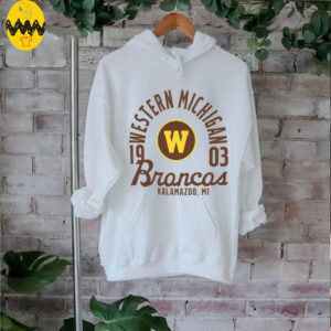 Western Michigan Broncos Comfort Colors Mascot Overlay T Shirt