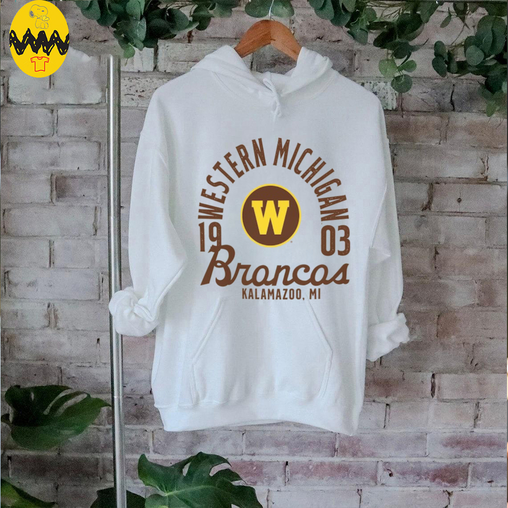 Western Michigan Broncos Comfort Colors Mascot Overlay T Shirt Western Michigan Broncos Comfort Colors Mascot Overlay T Shirt