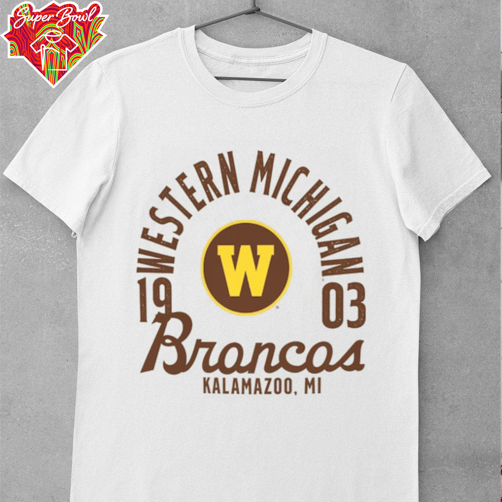 Western Michigan Broncos Comfort Colors Mascot Overlay T Shirt Western Michigan Broncos Comfort Colors Mascot Overlay T Shirt