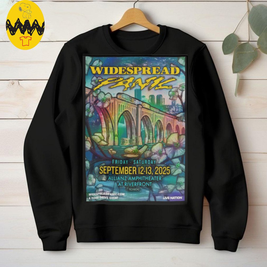 Widespread Panic Allianz Amphitheater Riverfront Richmond VA Sep 12 13 2025 Shirt Widespread Panic Allianz Amphitheater Riverfront Richmond VA Sep 12 13 2025 Shirt