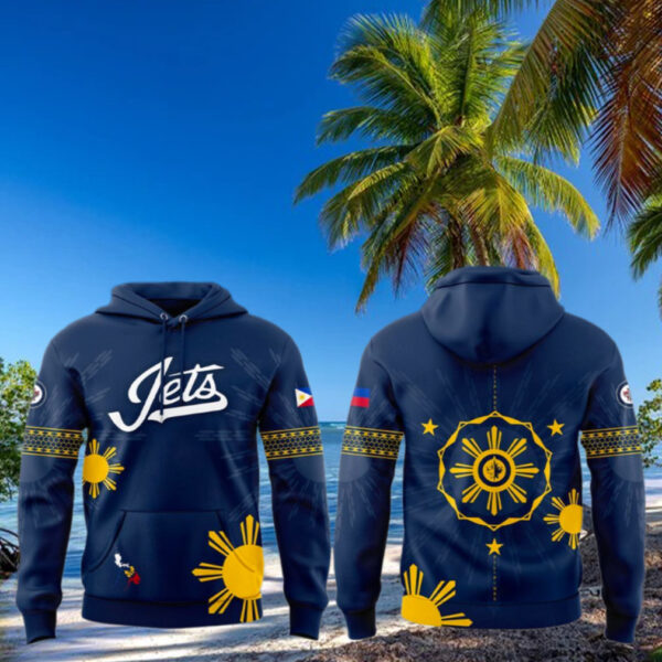 Winnipeg Jets Filipino Heritage Day 2025 Hoodie