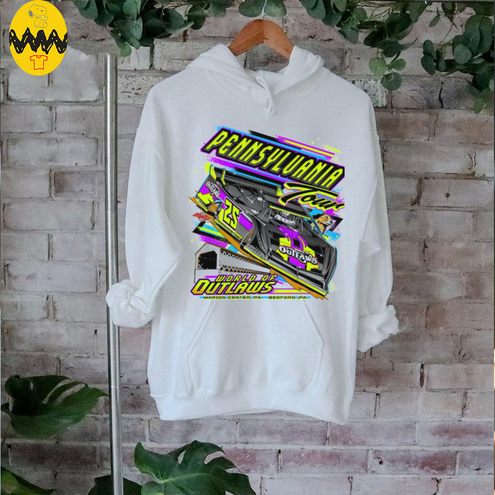 World of Outlaws Late Model Series 2025 Pennsylvania Tour T Shirt World of Outlaws Late Model Series 2025 Pennsylvania Tour T Shirt