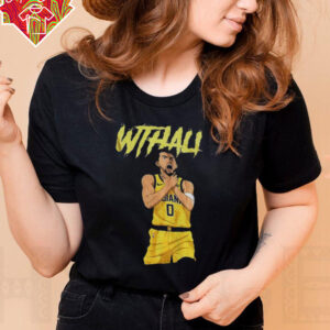 Wthali Tyrese Haliburton choke cartoon Indiana Pacers NBA Basketball 2025 What The Hali shirt