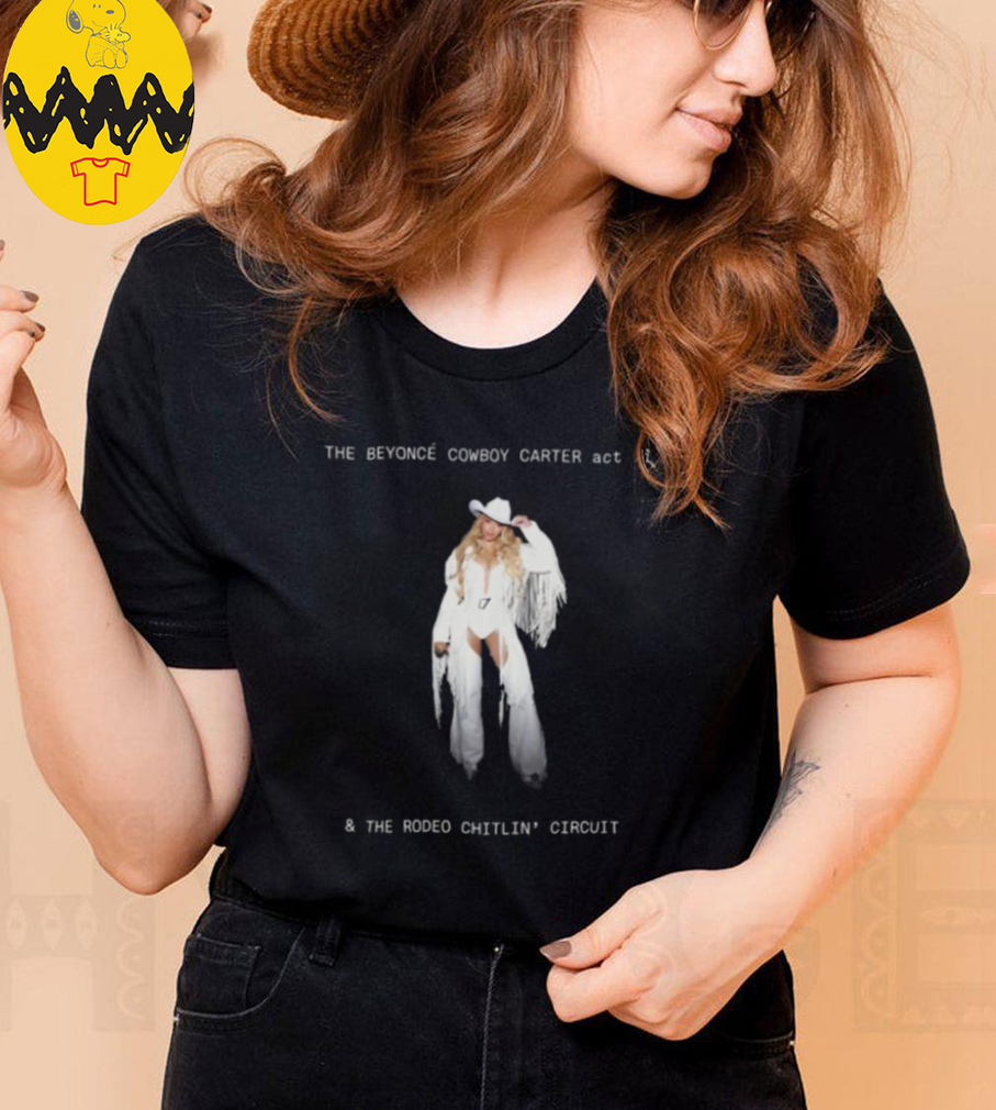 Yoncé All White Cowboy Carter Tour T Shirt Yoncé All White Cowboy Carter Tour T Shirt