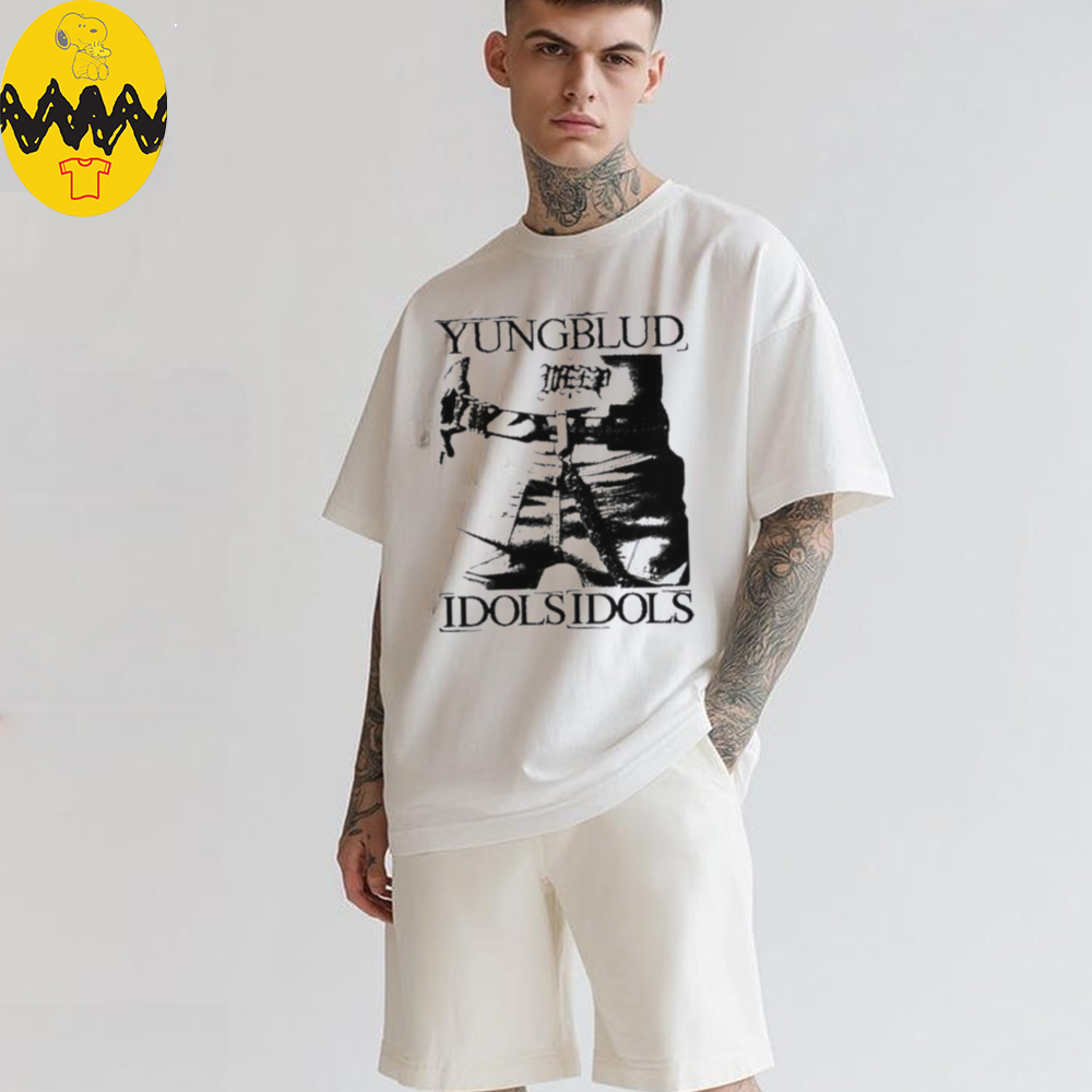 Yungblud idolsidols white tattoo shirt Yungblud idolsidols white tattoo shirt