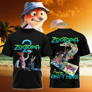 Zootopia 2 Disney Movie Limited Edition T Shirt Gifts For Fan Lovers