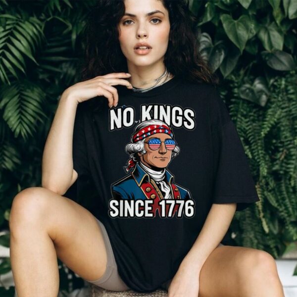 Patriotic Revolution No Kings Since 1776 Tee T Shirt