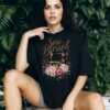 Sew Blessed Vintage Sewing Machine Floral Quilting T Shirt